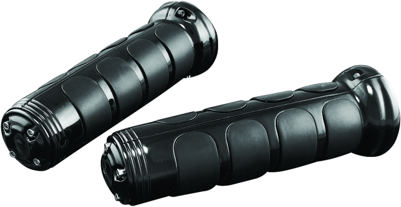 Kuryakyn Bk Iso-Grips W/Oem Heatgrip Gl 6383 6383 Photo - Primary