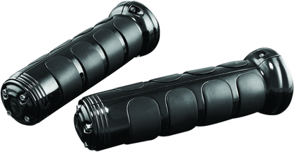 Kuryakyn Bk Iso-Grips W/Oem Heatgrip Gl 6383 6383 Photo - Primary
