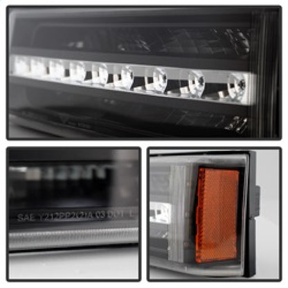 SPYDER Xtune Chevy Silverado 03-06 / Avalanche 02-06 LED Bumper Lights Black CBL-JH-CS03-LED-BK 9027482 9027482 Photo - Unmounted