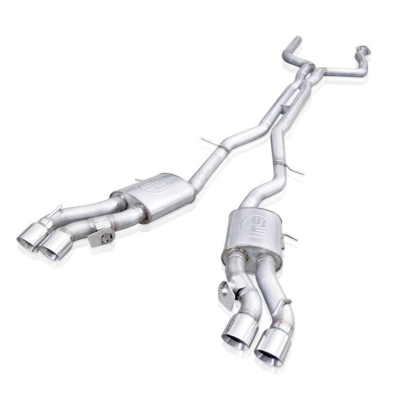 Stainless Works 2016-18 Cadillac CTS-V Sedan Catback System Resonated X-Pipe Dual-Mode Mufflers CTSV16CB CTSV16CB Photo - out of package
