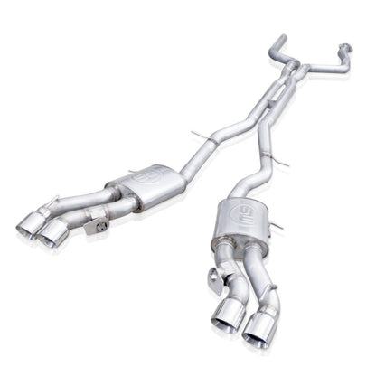 Stainless Works 2016-18 Cadillac CTS-V Sedan Catback System Resonated X-Pipe Dual-Mode Mufflers CTSV16CB CTSV16CB Photo - out of package