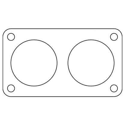 Cometic Gasket Cometic Ford 5.0/5.8/7.0/7.5L .020in Fiber Truck Throttle Body Gasket - 1985-1997 C15100 C15100 Photo - Primary