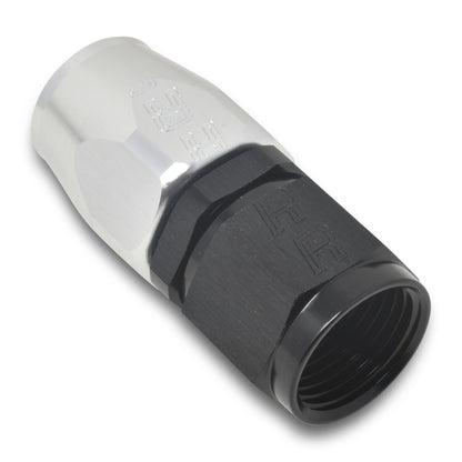 Russell Full Flow Straight Hose Ends - Black / Silver 610023 Photo - out of package