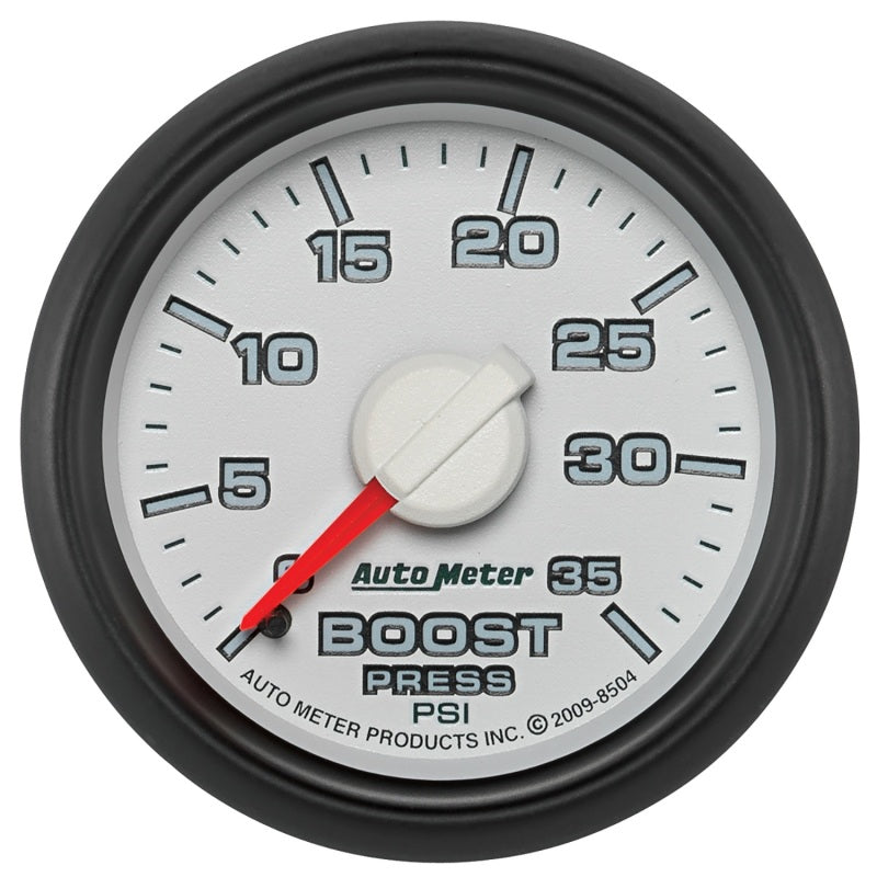 Autometer Gauge, Boost, 2 1/16", 35 Psi, Mechanical, Ram Gen 3 Factory Match 8504 Photo - Primary
