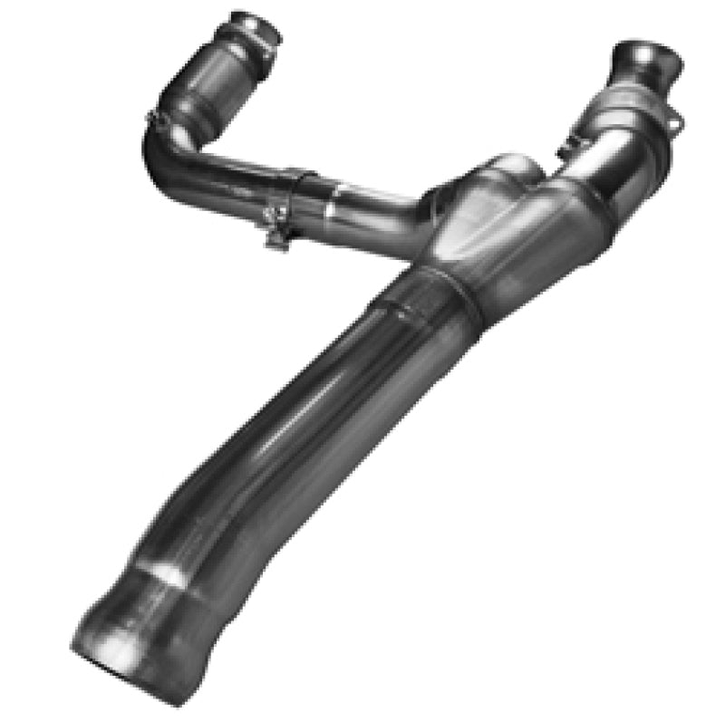 Kooks 09-13 GM 1500 Series Truck 4.8L/5.3L 3in x OEM Out GREEN Cat SS Y Pipe Kooks HDR Req 28553300 28553300 Photo - Close Up