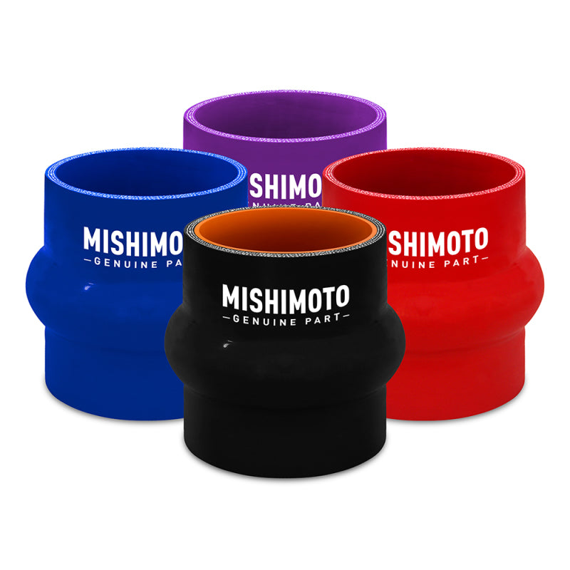 Mishimoto 2.5 inch Hump Hose Coupler Black MMCP-2.5HPBK Photo - Primary