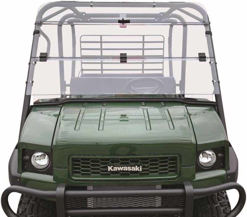QuadBoss 09-22 Kawasaki KAF620M Mule 4010 4x4 Windbreak Folding Windshield 375789 375789 User 1