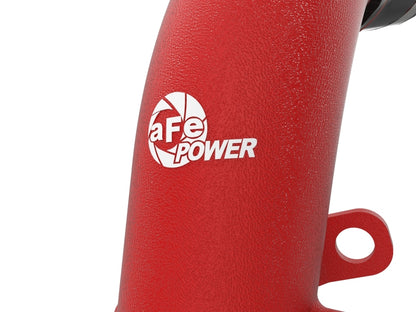 aFe Kia Stinger 18-22 V6-3.3L (tt) BladeRunner Cold Charge Pipe- Red 46-20509-R 46-20509-R Photo - Close Up