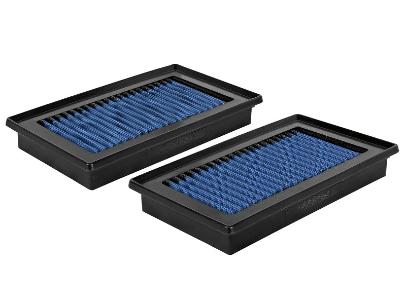 aFe MagnumFLOW OE Replacement Air Filter w/ Pro 5R Media (Pair) 14-19 Infiniti Q50 V6-3.5L/3.7L 30-10273-MA 30-10273-MA Photo - Primary
