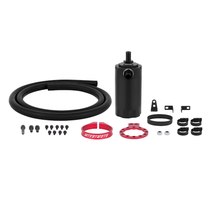 Mishimoto Red Baffled Oil Catch Can MMBCC-UNI-RD Photo - out of package