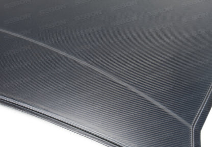 Seibon 12-13 Subaru BRZ/Scion FR-S Carbon Fiber Gloss Finish Roof Cover CR1213SCNFRS-DRY User 4
