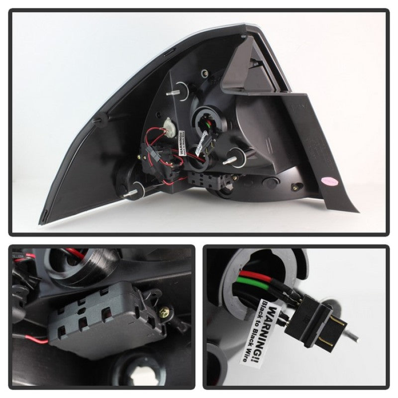 Spyder Chevy Impala 2006-2013 LED Tail Lights Black ALT-YD-CHIP06-LED-BK 5076380 5076380 User 1