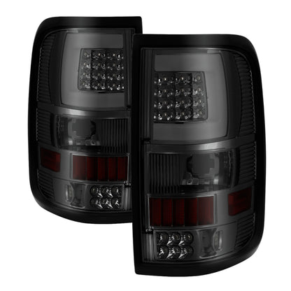 SPYDER xTune 04-08 Ford F150 Styleside V3 LED Tail Lights - Smoke (ALT-ON-FF15004G3LB-LBLED-SM) 9040825 9040825 Photo - Primary