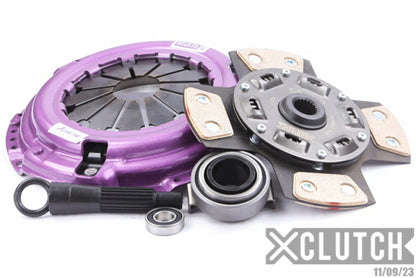 XCLUTCH 92-95 Honda Civic LX 1.5L Stage 2 Sprung Ceramic Clutch Kit XKHN21001-1B XKHN21001-1B Photo - Primary
