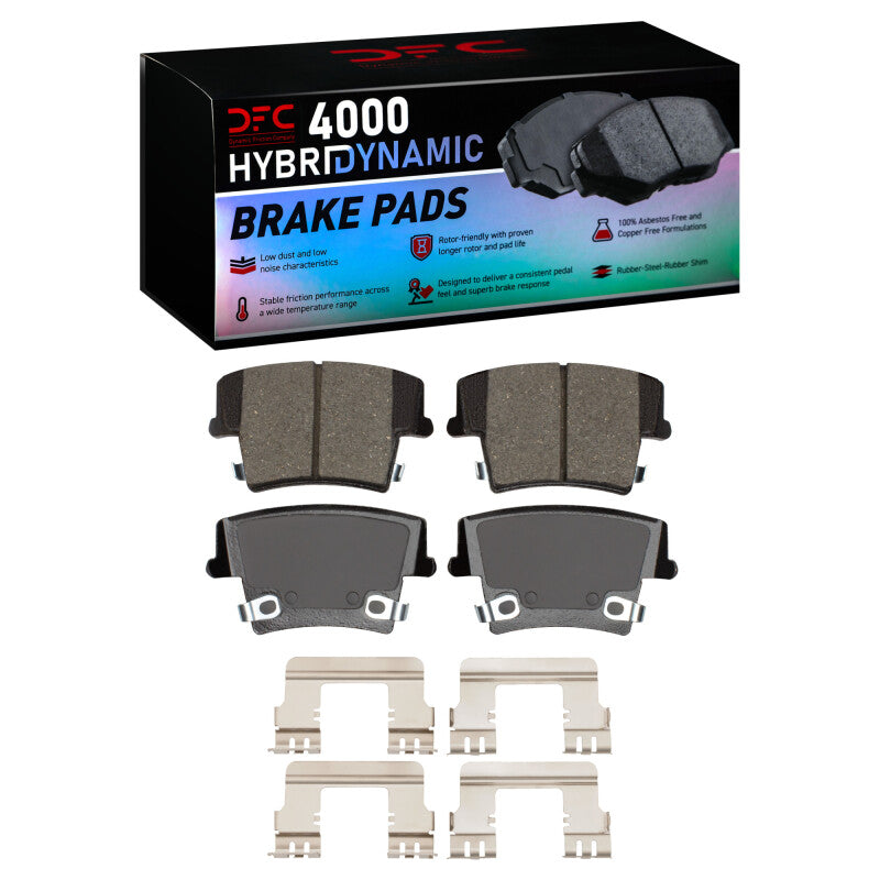 DFC DFC 4000 HybriDynamic Brake Pads Brakes, Rotors & Pads Brake Pads - OE main image