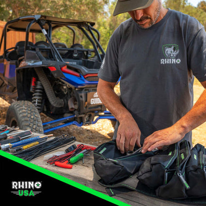 Rhino USA Heavy Duty Off-Road Tool Bag/Roll Black RNO-TOOL-ROLL RNO-TOOL-ROLL User 5