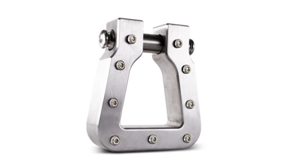 Body Armor 4x4 Mega D-Ring Machined Silver Single 5141-M 5141-M Photo - Primary