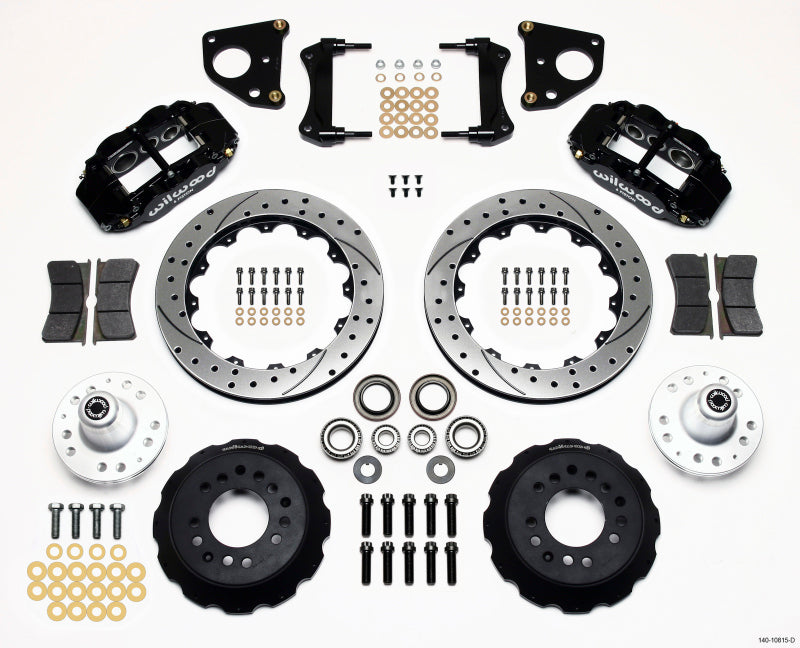 Wilwood Narrow Superlite 6R Front Hub Kit 12.88in Drilled 62-72 CDP B & E Body-Drum 140-10815-D 140-10815-D Photo - Primary