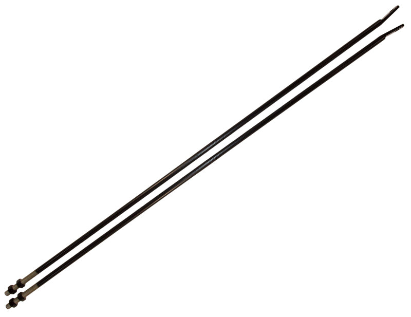 Kentrol 72-86 Jeep CJ Strut Rod Kit - Powdercoat Black 50517 50517 Photo - Primary