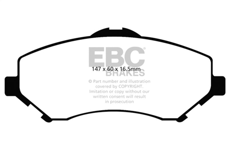 EBC Disc Brake Pad Set DP61798 Photo - Primary