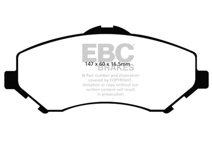 EBC Disc Brake Pad Set DP61798 Photo - Primary