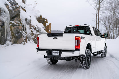 MBRP 2017+ Ford F-250/350 6.2L Crew Cab Cat Back 4 Single Side S5247AL Photo - lifestyle view