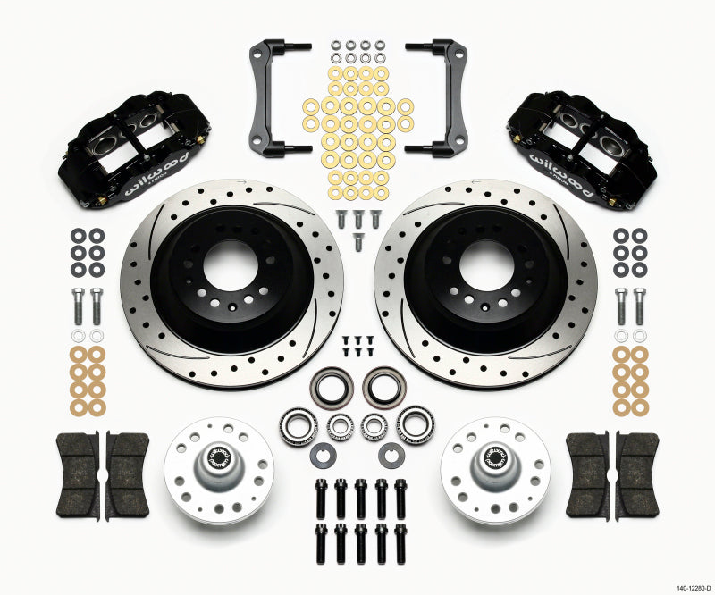 Wilwood Narrow Superlite 6R Front Hub & 1PC Rtr Kit 12.88in Dril 79-81 Camaro 140-12280-D 140-12280-D Photo - Primary