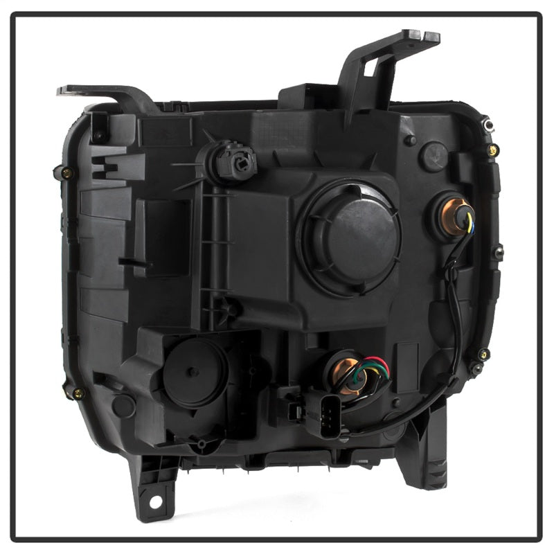 SPYDER xTune 14-15 GMC Sierra 1500 OEM Style Halogen Headlights - Black (HD-JH-GS14-AM-BK) 9042423 9042423 Photo - Unmounted