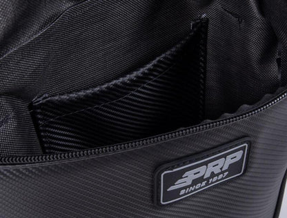 PRP Seats PRP Polaris RZR Front Door Bag with Knee Pad (Passenger Side)- Black E37-210 E37-210 Photo - Close Up