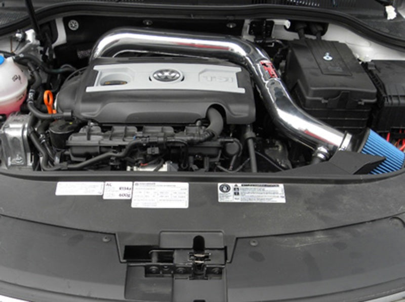 Injen  10-11 Volkswagen MKVI GTI 2.0L TSI 4cyl Polished Cold Air Intake SP3073P Photo - Mounted