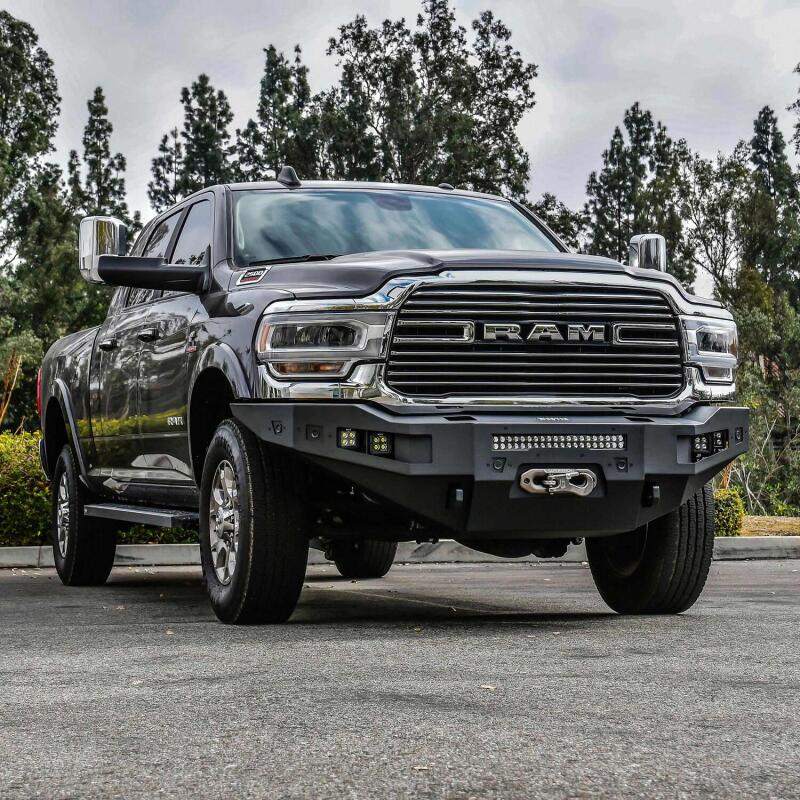 Westin 19-21 Ram 2500/3500 Pro-Series Front Bumper - Textured Black 58-411235 58-411235 Photo - Mounted