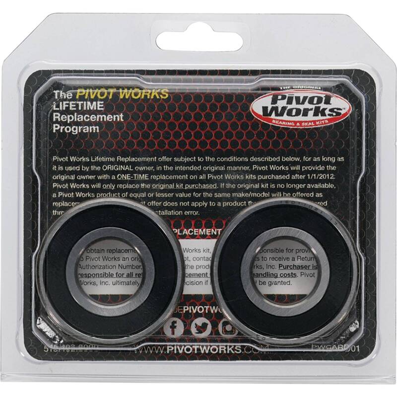 Pivot Works Buell, Moto_Guzzi Wheel Bearing Kit Premium Bearings 25-1626-P 25-1626-P Photo - Primary
