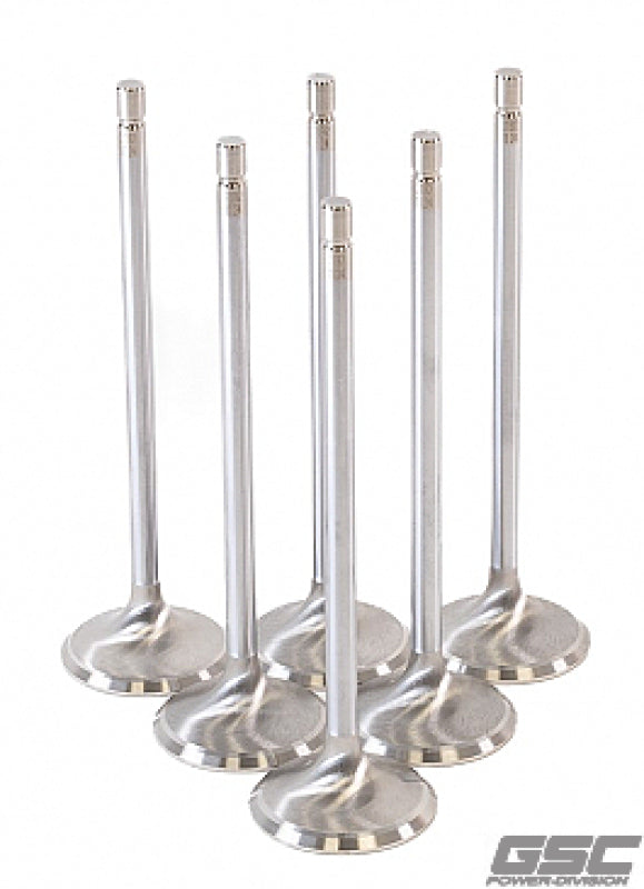 GSC Power Division GSC P-D Toyota G16E-GTS 32.8mm Head (STD) Chrome Polished Intake Valves - Set of 6 2192-6 2192-6 User 1