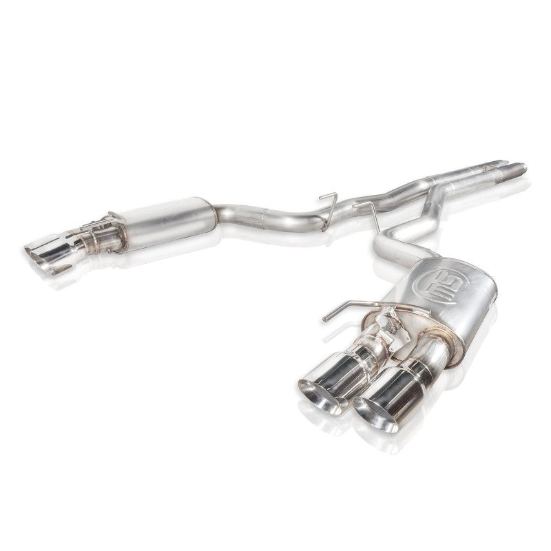Stainless Works 18+ Ford Mustang GT Redline Cat-Back Performance Connect H-Pipe w/ Active Valves M18CBHPCV M18CBHPCV Photo - Primary