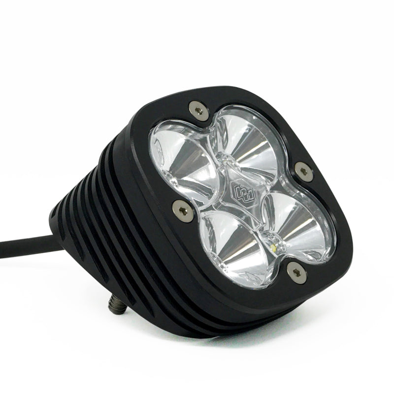 Baja Designs Squadron Sport Flush Mount LED Light Pod Angled Lens Work/Scene Pattern - Black/Clear 552006 552006 Photo - Primary