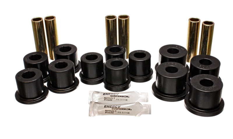 Energy Suspension Leaf Spring Bushing Set Black Chevrolet K20 All 1981-1986 3.2113G Photo - Primary