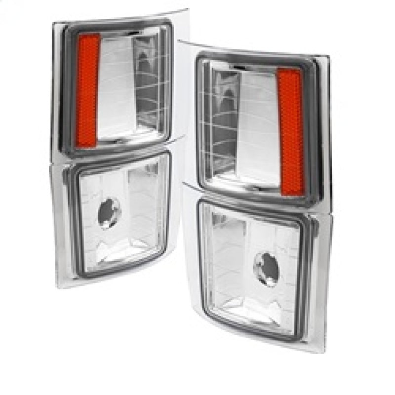 SPYDER Xtune Chevy Suburban 94-98 4 pcs Corner Lights Chrome CCL-JH-CCK88-E-AM 5064424 5064424 Photo - Primary