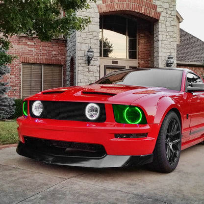 ORACLE Lighting Oracle Ford Mustang 05-09 Halo Kit - ColorSHIFT w/ BC1 Controller 2301-335 2301-335 Photo - lifestyle view
