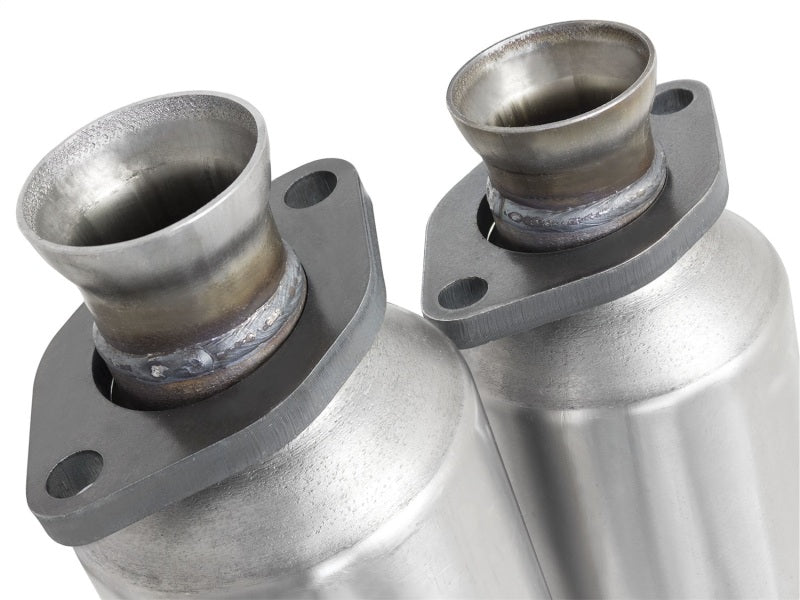 aFe Catalytic Converter Replacements Front - Jeep Wrangler (TJ/LJ) - 04-06 47-48003 Photo - Unmounted