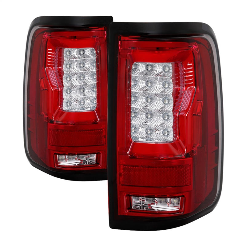 Spyder Ford F150 04-08 Styleside Tail Light V2 - LED - Red Clear ALT-YD-FF15004V2-LBLED-RC 5084194 5084194 Photo - Primary