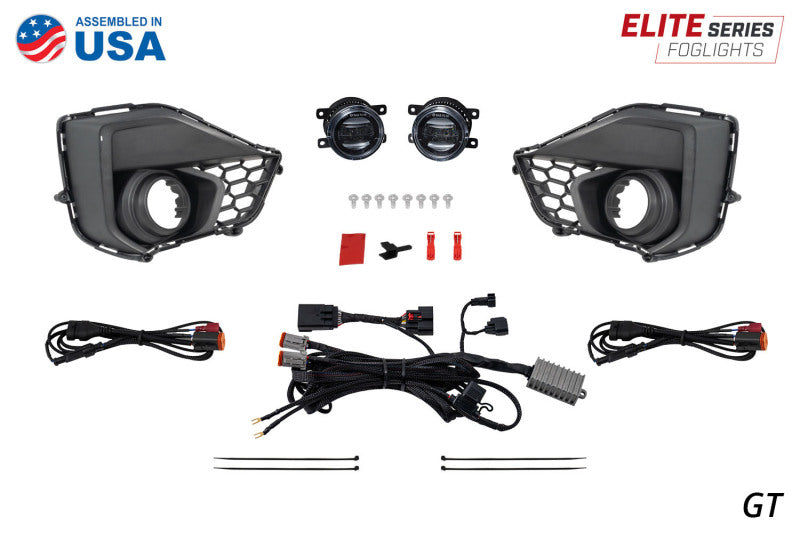 Diode Dynamics 2024 Ford Mustang EcoBoost Elite Series Add-On Fog Lamp Kit  Yellow DD7960 DD7960 User 8