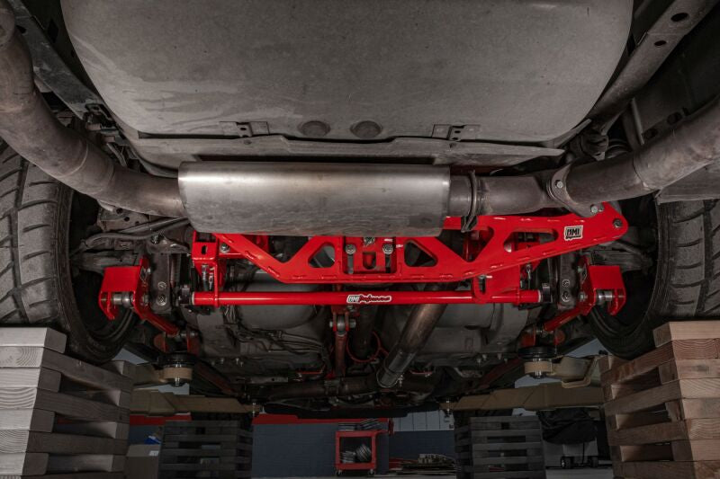 UMI Performance UMI 82-02 GM F-Body Rear Sway Bar - Splined - Black 2147-B 2147-B Photo - Mounted