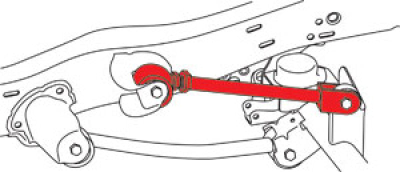 SPC Performance 18-23 Jeep Wrangler / 20-23 Gladiator Front Right Adjustable Upper Control Arm 13412 13412 Line Art