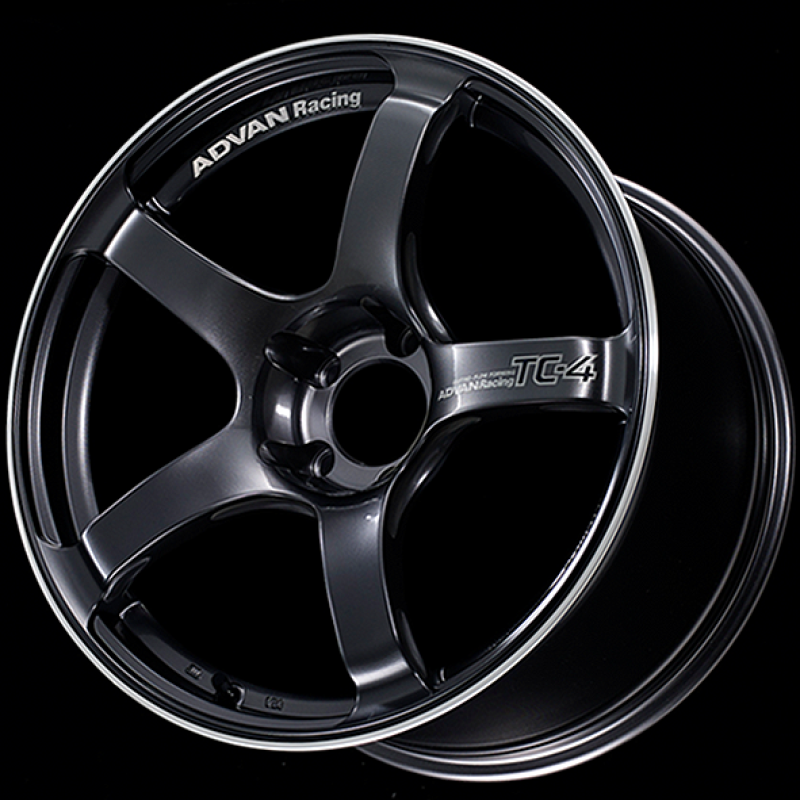 Advan TC4 18x9.5 +12 5-114.3 Racing Gunmetallic and Ring Wheel YAD8J12EGMR YAD8J12EGMR User 1