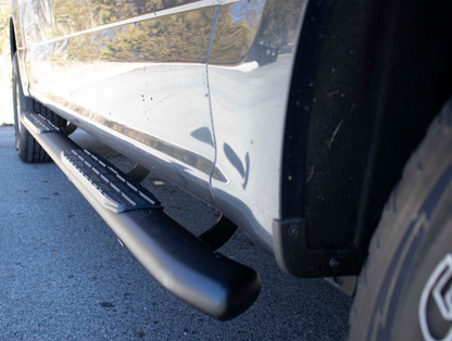 Fishbone Offroad 15-22 Ford F150 Extended Cab Oval Side Steps - Black Textured FB21378 FB21378 Photo - lifestyle view