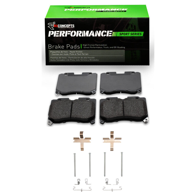 R1 Concepts RNC Performance Sport Brake Pads Brakes, Rotors & Pads Brake Pads - Performance main image