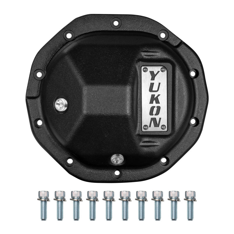Yukon Gear & Axle Yukon Hardcore Nodular Iron Cover for Rear GM 8.6in w/8mm Cover Bolts YHCC-GM8.5-M YHCC-GM8.5-M Photo - Primary