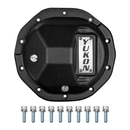 Yukon Gear & Axle Yukon Hardcore Nodular Iron Cover for Rear GM 8.6in w/8mm Cover Bolts YHCC-GM8.5-M YHCC-GM8.5-M Photo - Primary