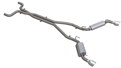 QTP 14-15 Chevrolet Camaro SS 6.2L 304SS AR3 Cat-Back Exhaust w/4.5in Tips 600115 600115 Photo - Primary