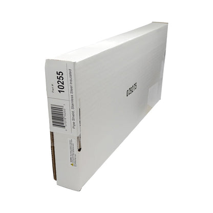 DEI Stainless Pipe Shield 6in x 12in DSN10255 10255 Photo - Unmounted